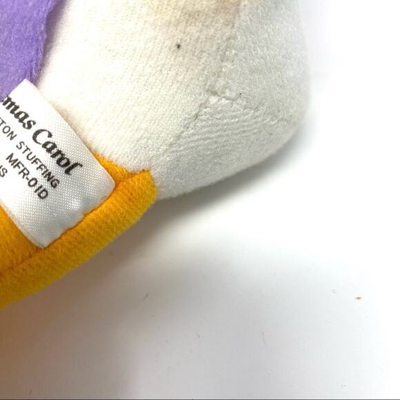 WALT DISNEY '84 MICKEY'S CHRISTMAS CAROL PLUSH Set of 2 Scrooge McDuck/Minnie - Picture 5 of 8